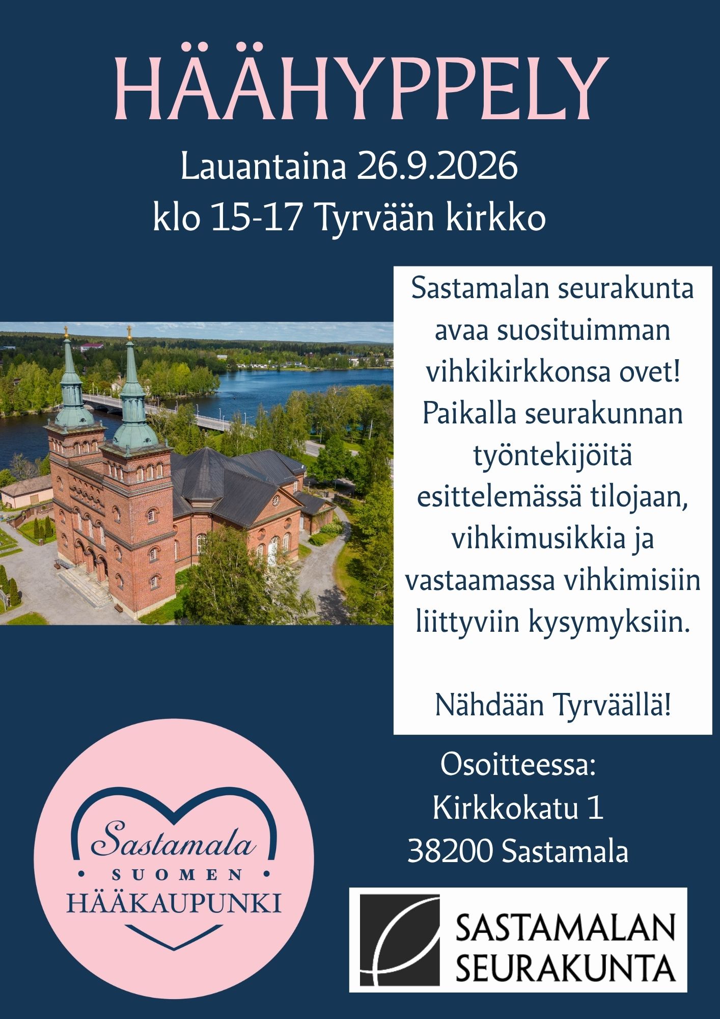 häähyppely Tyrvään kirkko