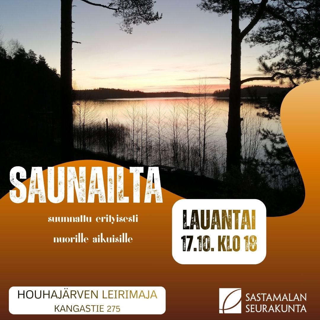 Saunailta 17.10.2026