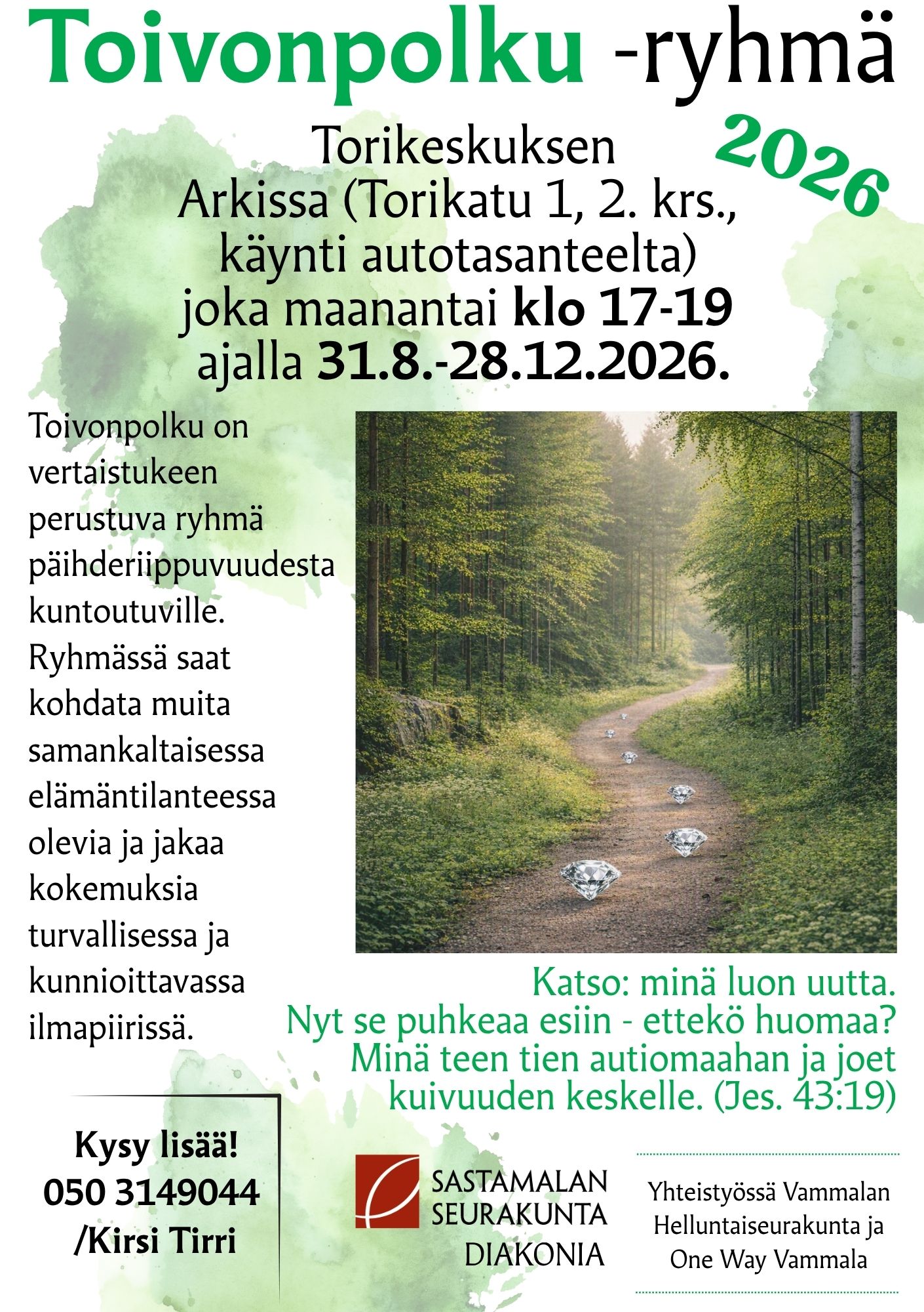Toivonpolku-ryhmän esite